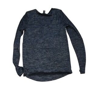 Gap blue Long Sleeve V Neck‎ T-Shirt Casual Everyday Top  sie XS